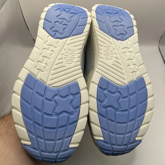 NWT Hey Dude Women’s Size 8 Sirocco Mid Top Sport Sneakers Gray 40909-030 - Picture 7 of 9